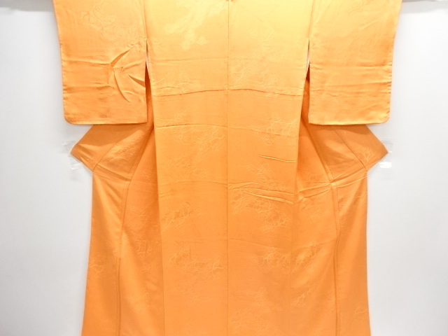 JAPANESE KIMONO / UNUSED IROMUJI / WOVEN TREE